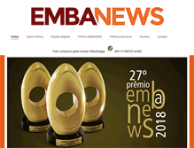 Tablet Screenshot of embanews.com